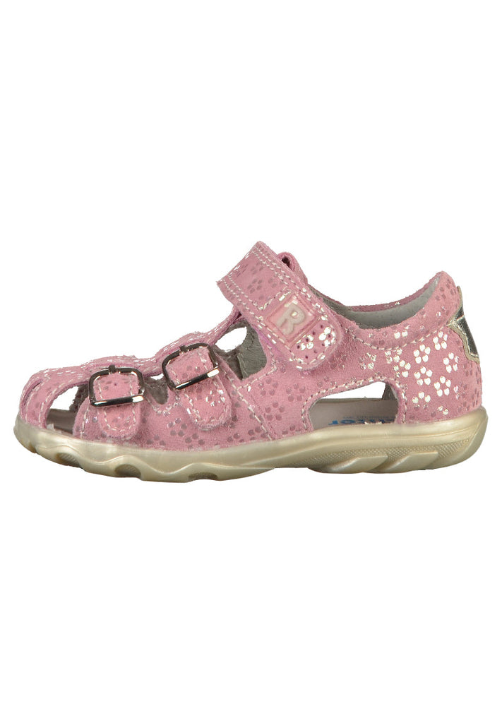 Richter Sandalen Veloursleder Rosa