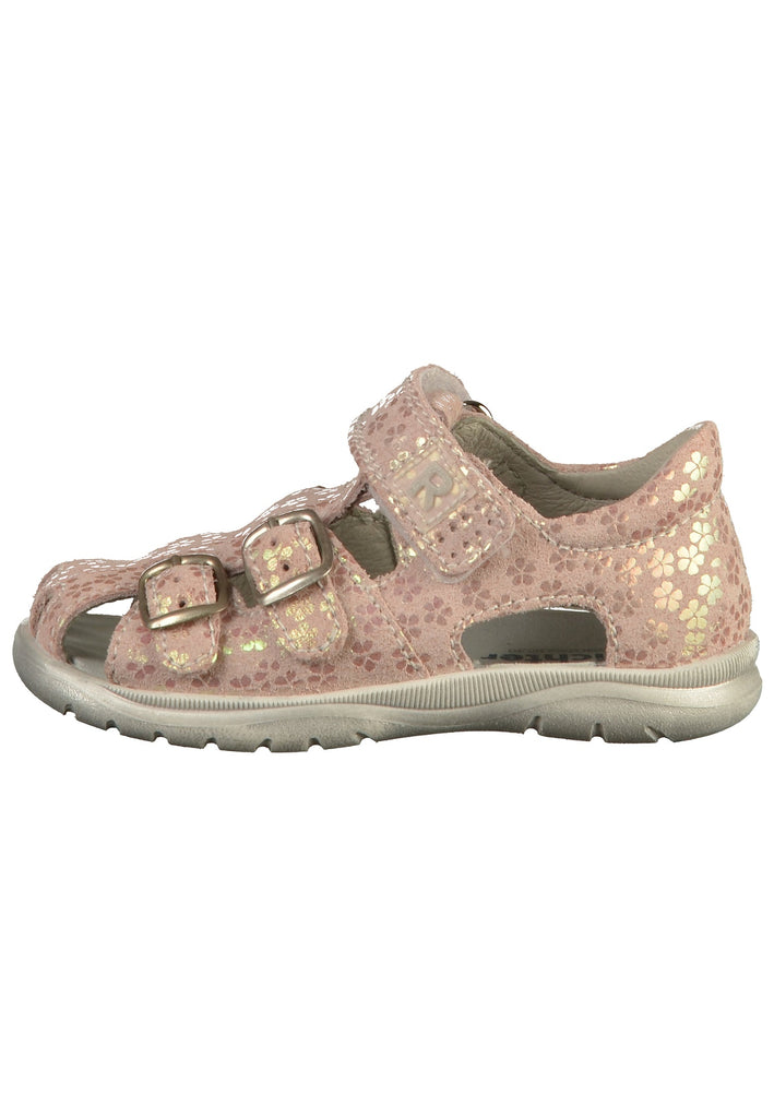 Richter Sandalen Veloursleder Rose