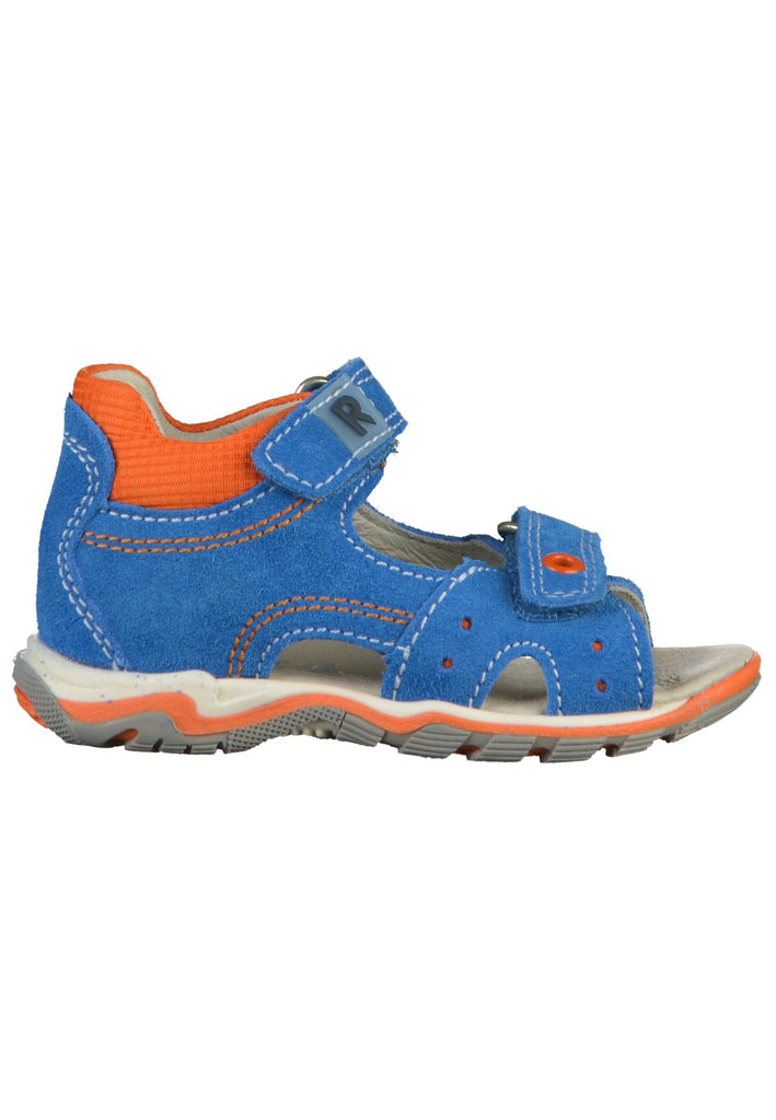 Richter Sandalen Veloursleder/Textil Blau