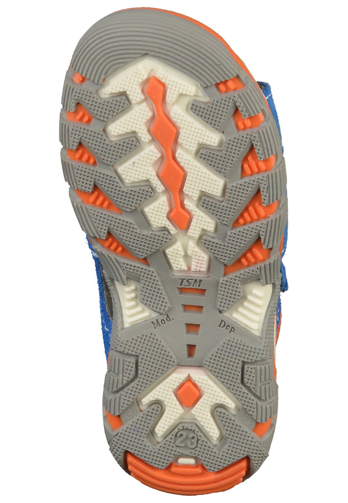 Richter Sandalen Veloursleder/Textil Blau