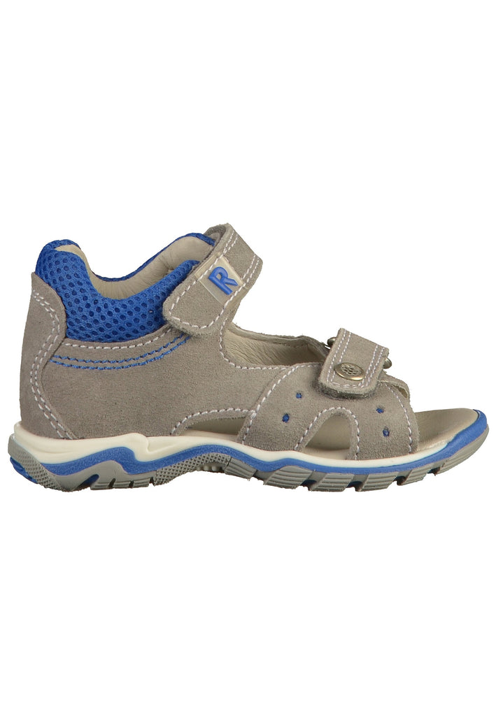 Richter Sandalen Veloursleder/Textil Grau