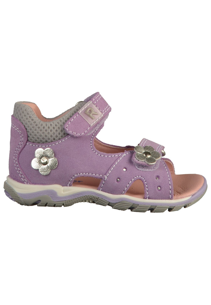 Richter Sandalen Veloursleder/Textil Violett