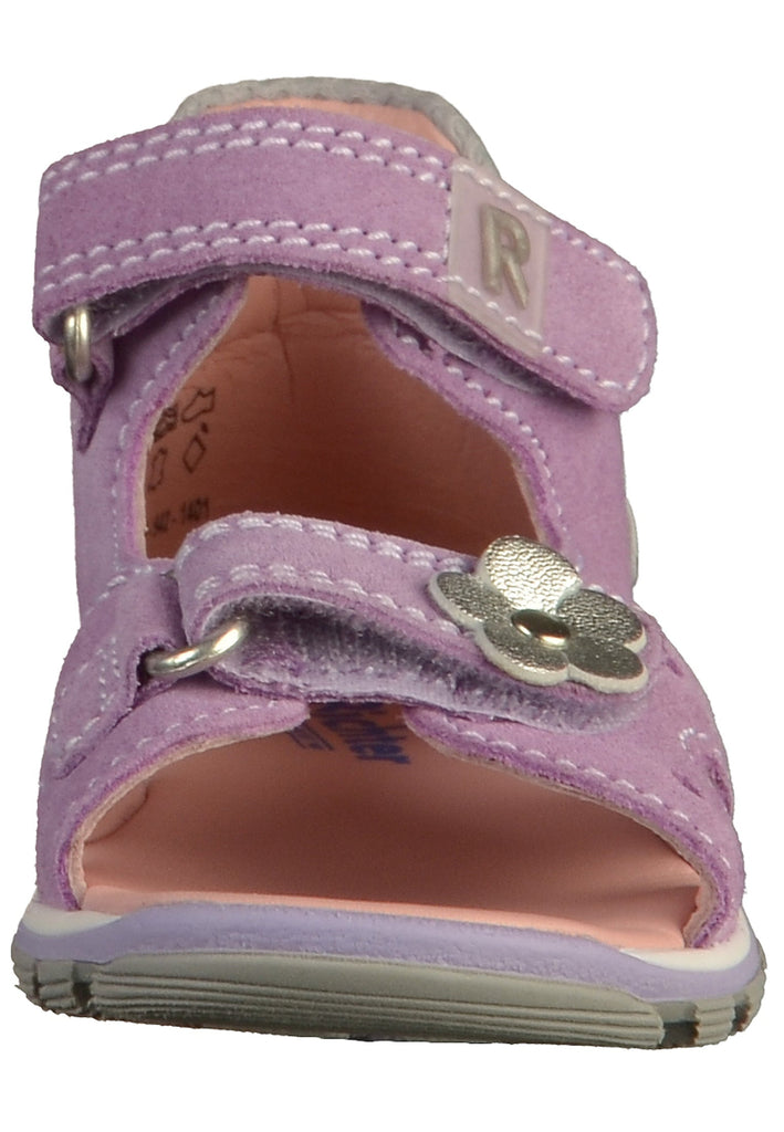 Richter Sandalen Veloursleder/Textil Violett