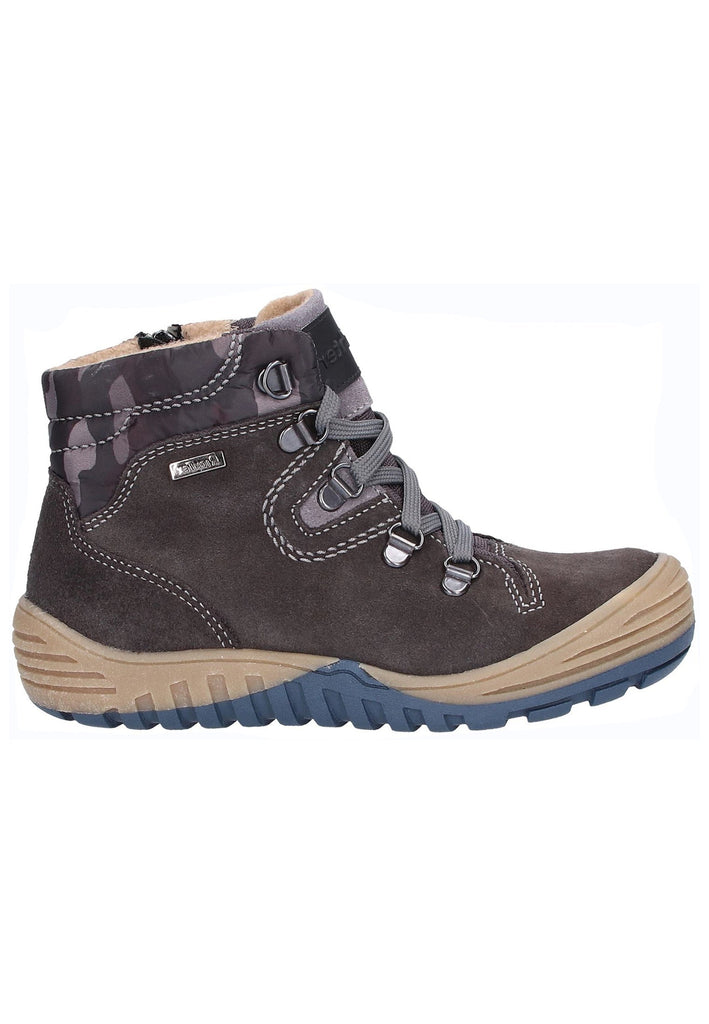 Richter Sneaker Leder Dunkelgrau