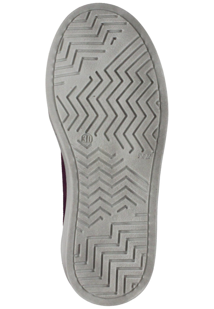 Richter Sneaker Leder Pflaume