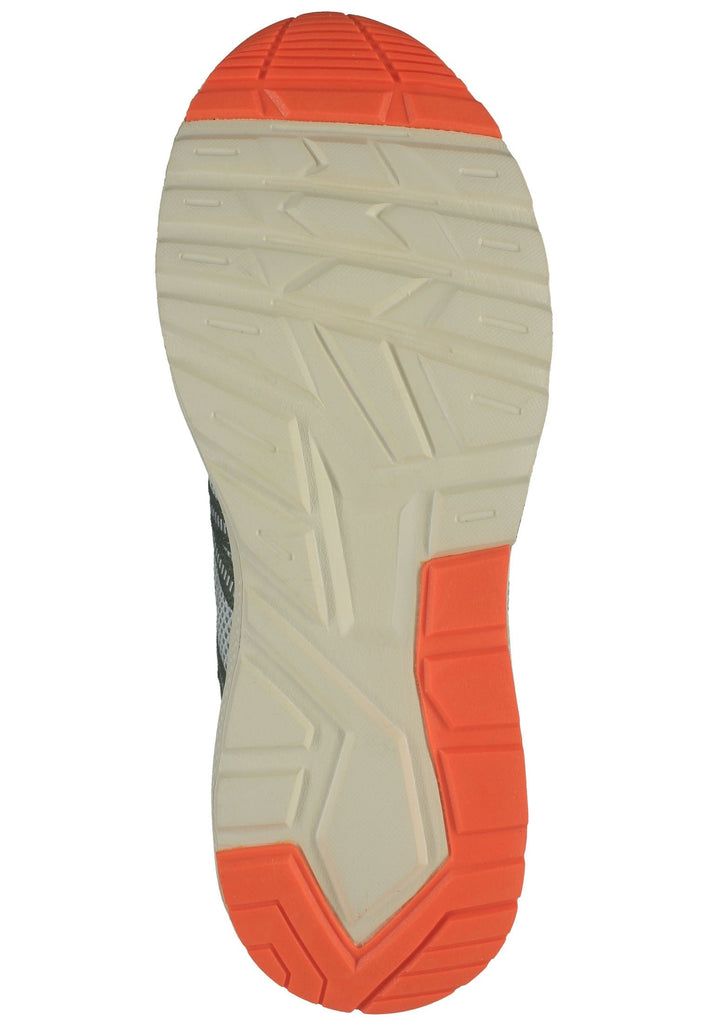 Richter Sneaker Leder/Textil Beige/Grün