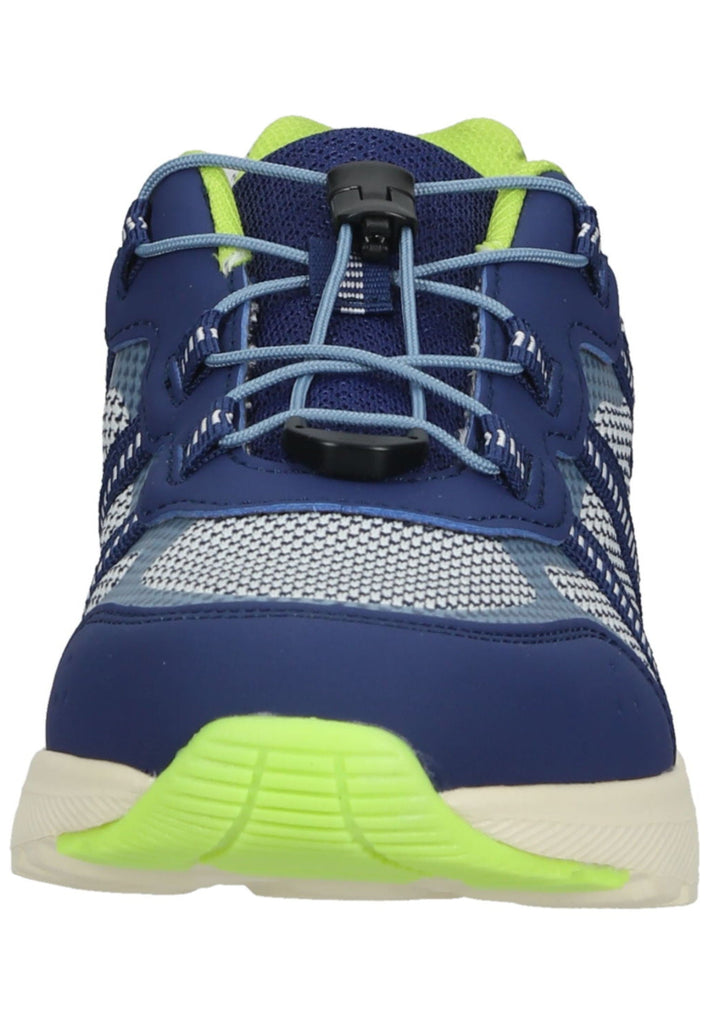 Richter Sneaker Leder/Textil Blau/Lime