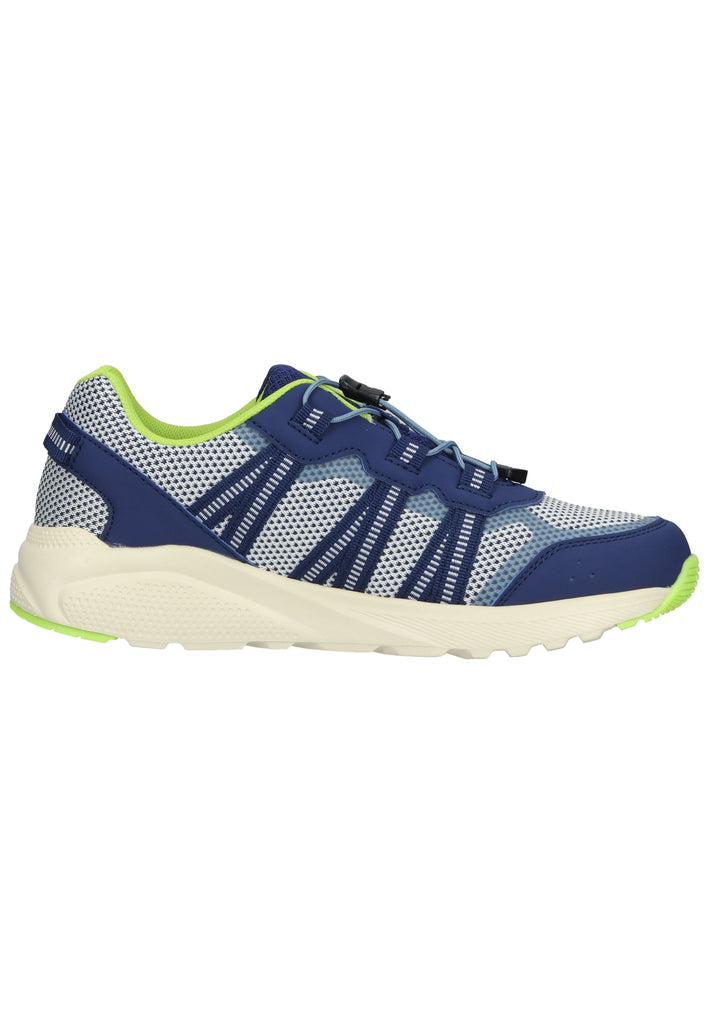 Richter Sneaker Leder/Textil Blau/Lime