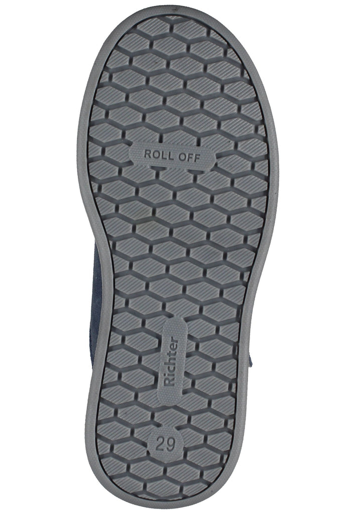 Richter Sneaker Leder/Textil Hellblau/Silber