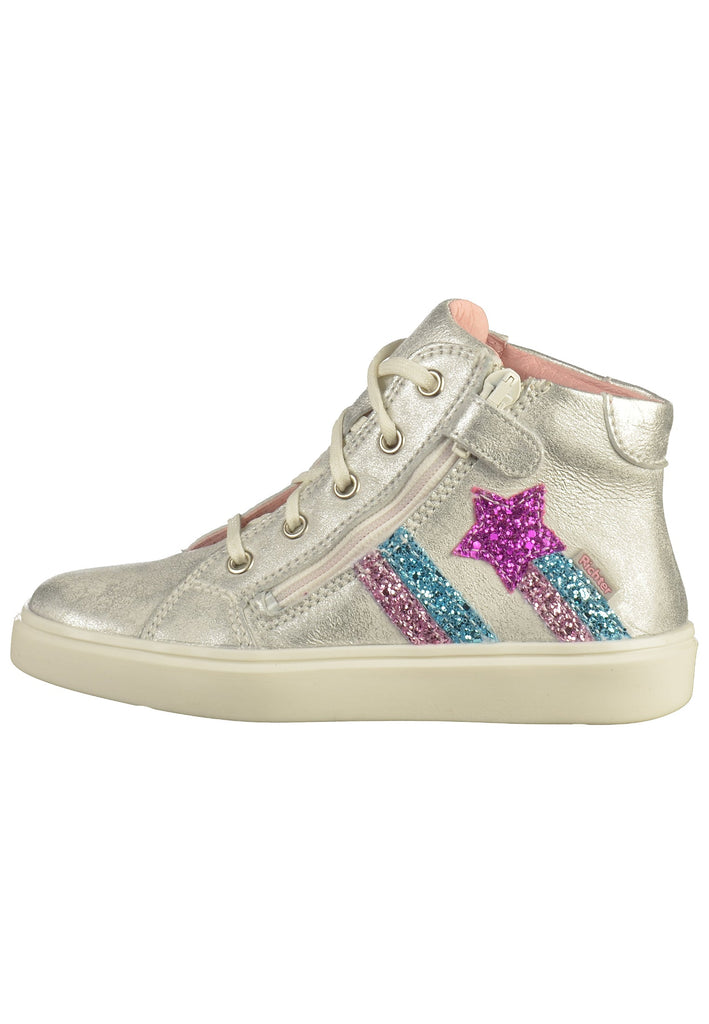Richter Sneaker Leder/Textil Silber