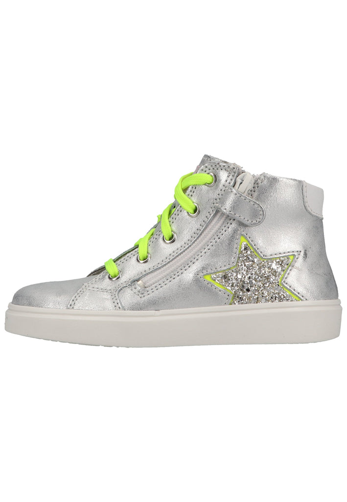 Richter Sneaker Leder/Textil Silber