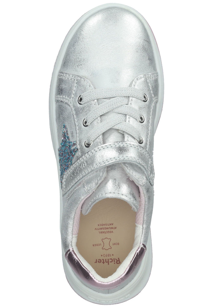 Richter Sneaker Leder/Textil Silber