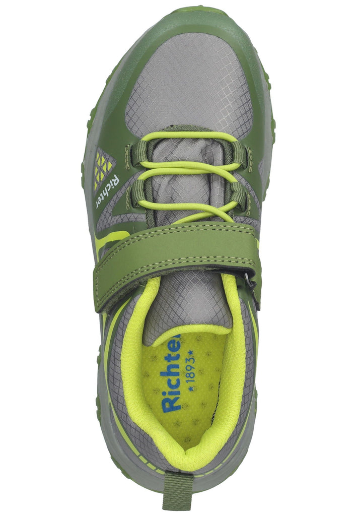 Richter Sneaker Lederimitat Grün/Gelb