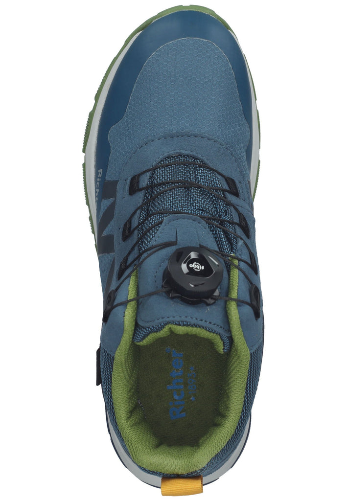 Richter Sneaker Lederimitat/Textil Blau