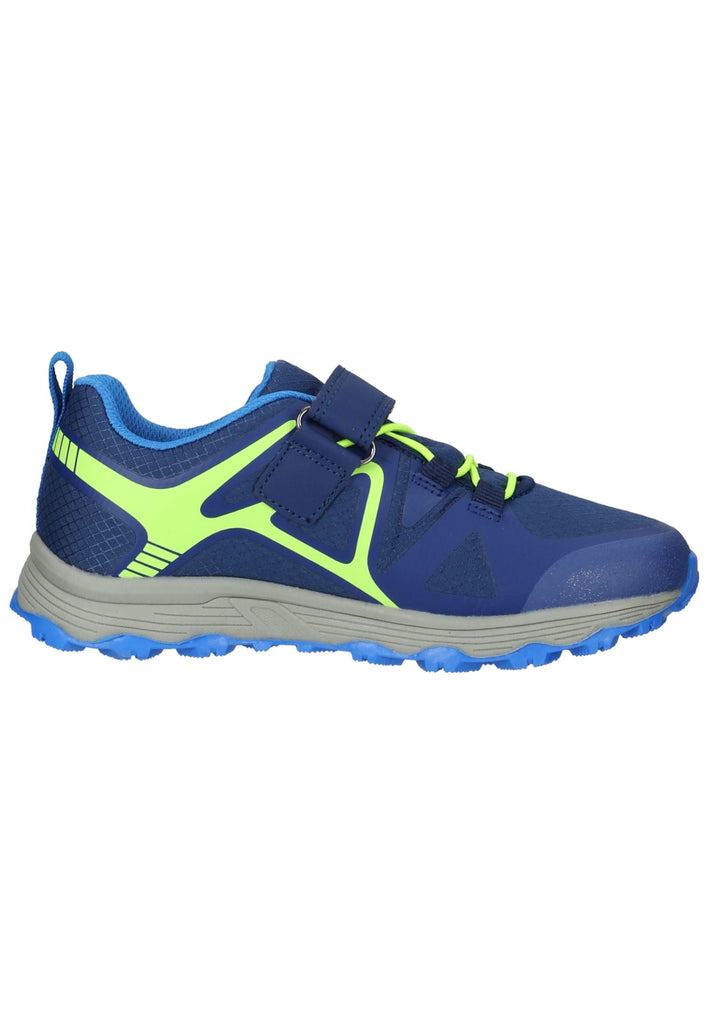 Richter Sneaker Lederimitat/Textil Blau/Lime