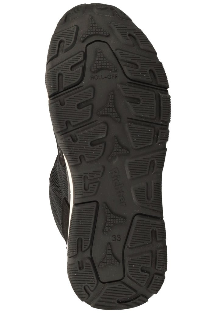 Richter Sneaker Lederimitat/Textil Schwarz