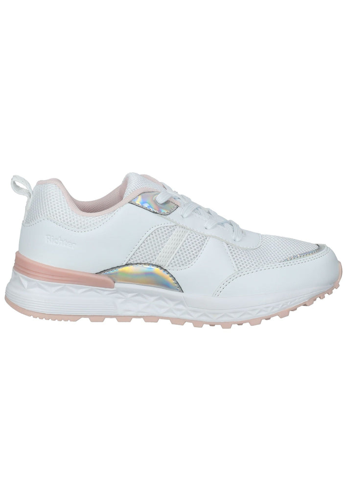 Richter Sneaker Lederimitat/Textil Weiß
