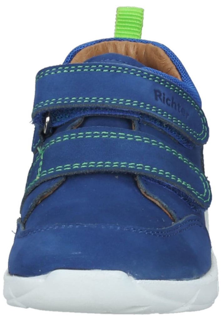 Richter Sneaker Nubukleder Blau/Grün