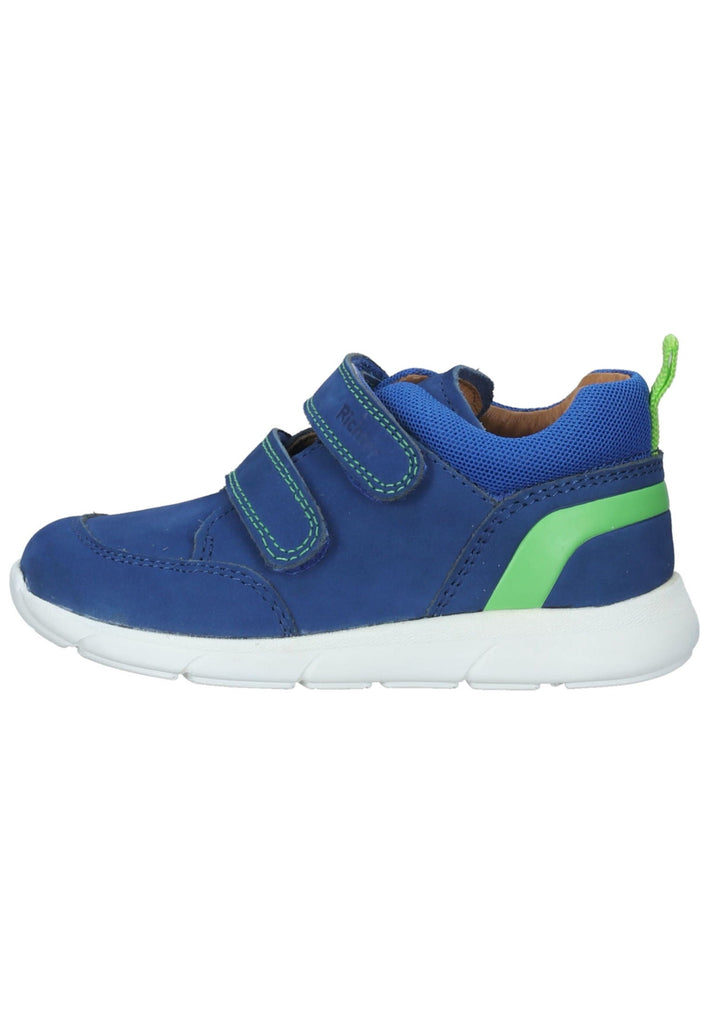 Richter Sneaker Nubukleder Blau/Grün