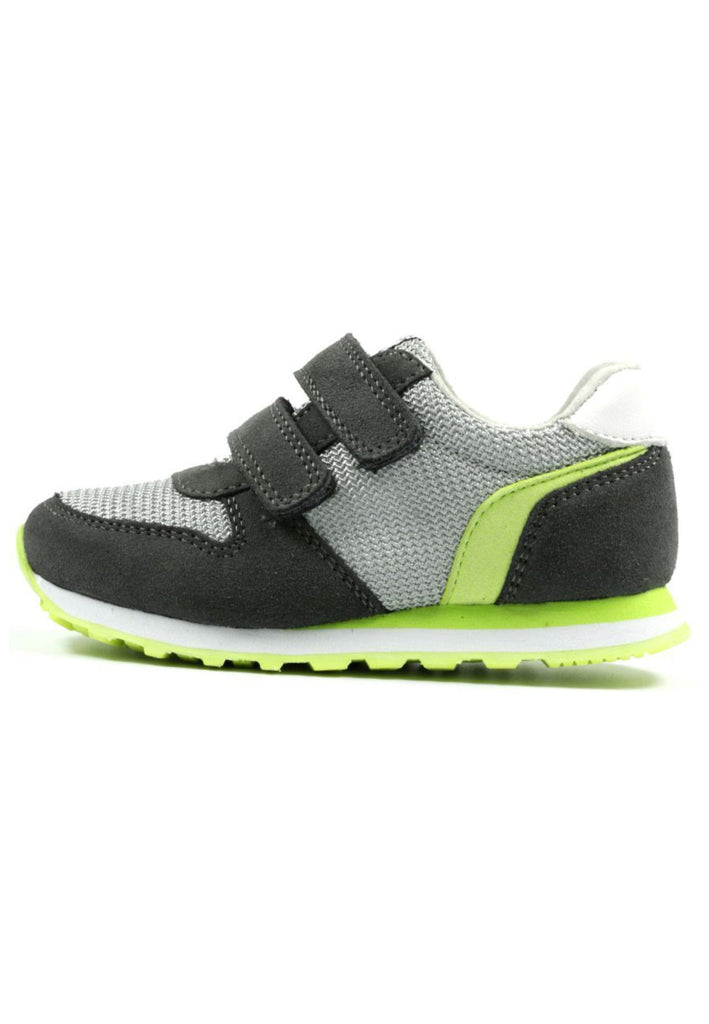 Sneaker Richter Sneaker Leder/Textil Grau/Grün