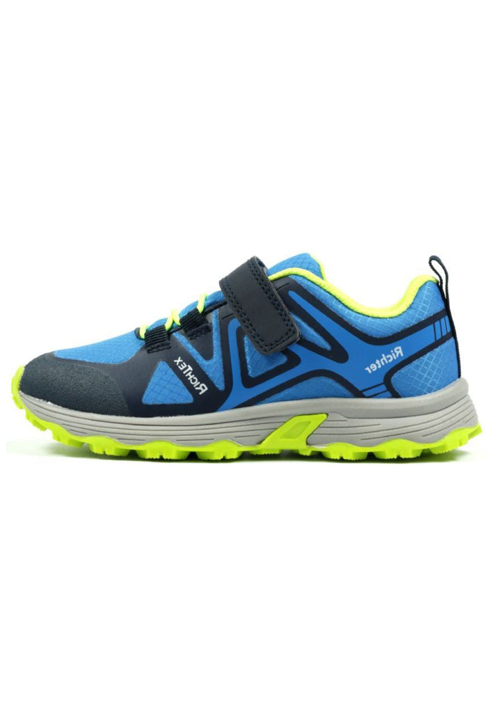 Sneaker Richter Sneaker Lederimitat/Textil Blau/Schwarz