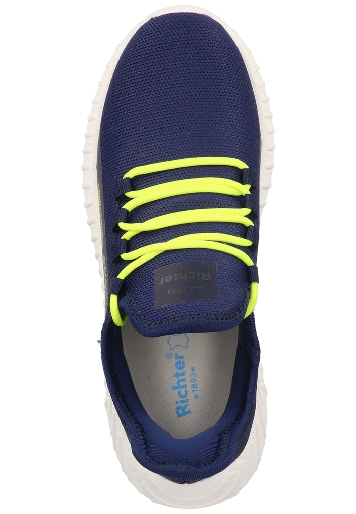 Richter Sneaker Textil Blau/Gelb