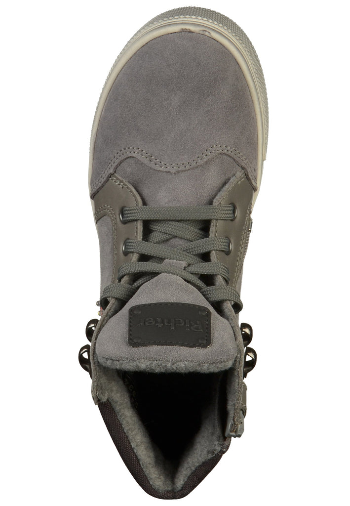 Richter Sneaker Veloursleder Grau