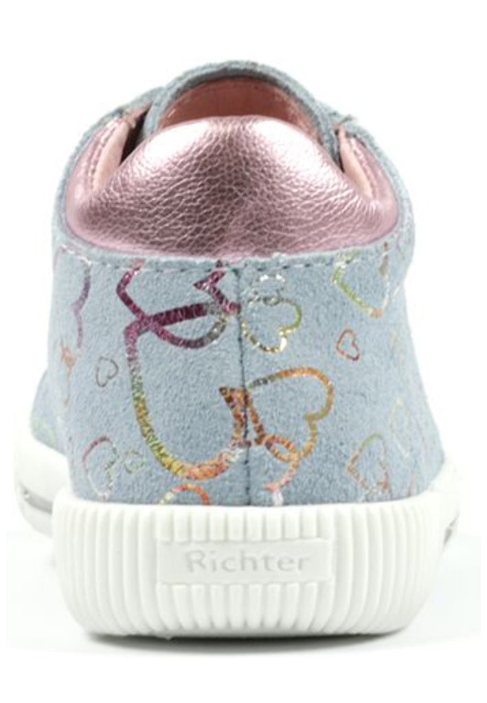 Richter Sneaker Veloursleder Hellblau