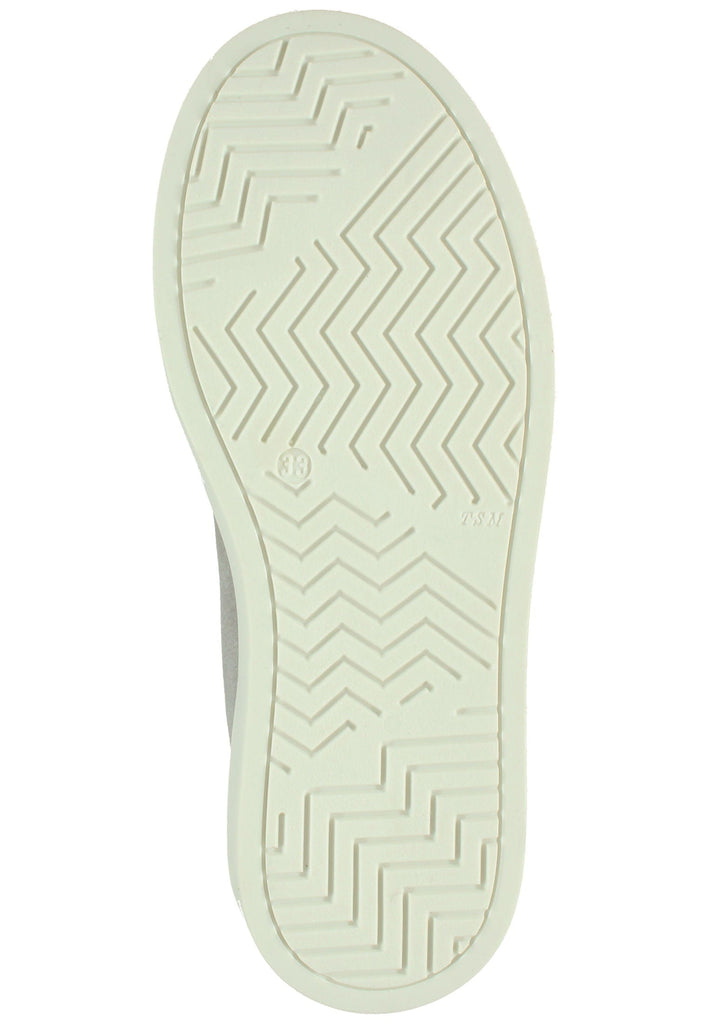 Richter Sneaker Veloursleder Silber