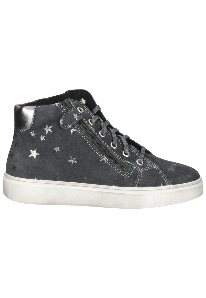 Richter Sneaker Veloursleder Steel Silver