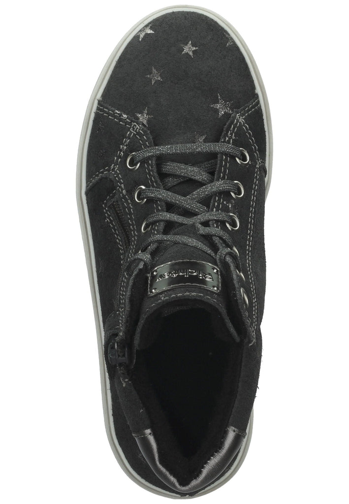 Richter Sneaker Veloursleder Steel Silver