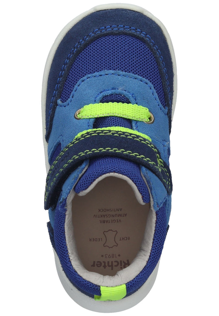 Richter Sneaker Veloursleder/Textil Blau