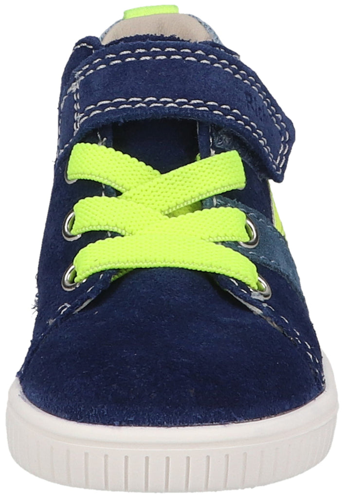 Richter Sneaker Veloursleder/Textil Blau/Gelb