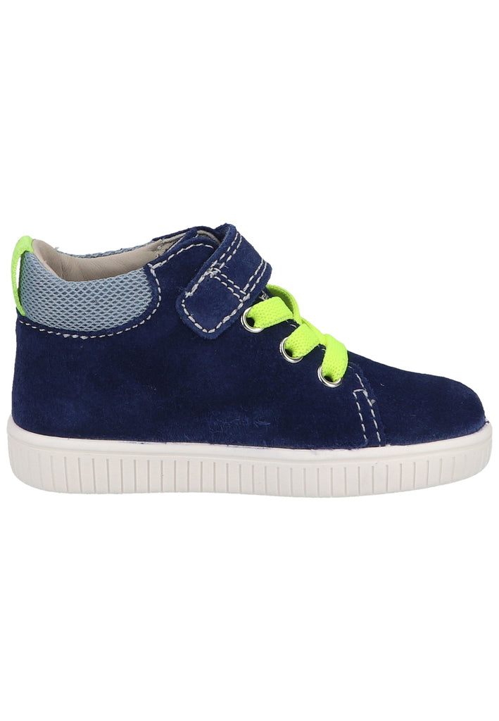 Richter Sneaker Veloursleder/Textil Blau/Gelb
