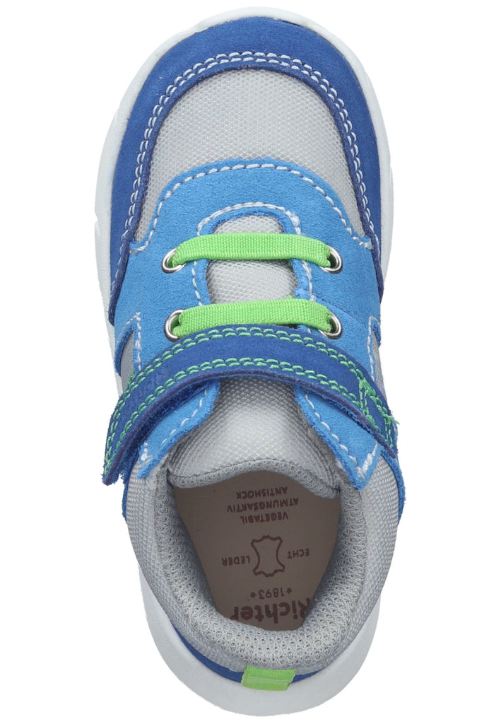Richter Sneaker Veloursleder/Textil Blau/Grün