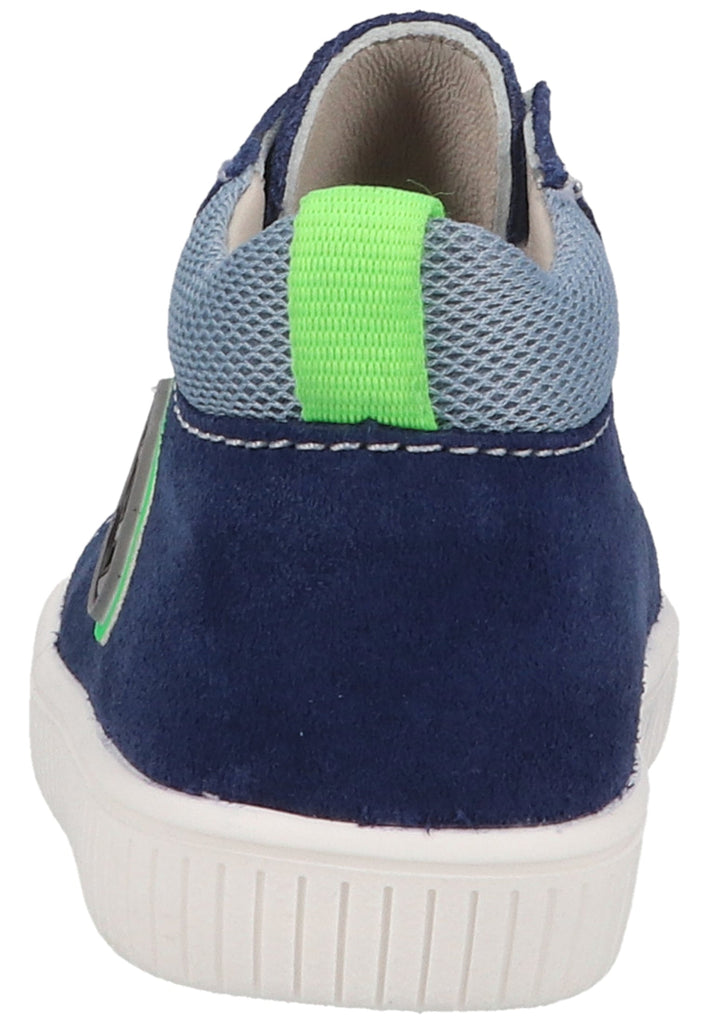 Richter Sneaker Veloursleder/Textil Blau/Grün