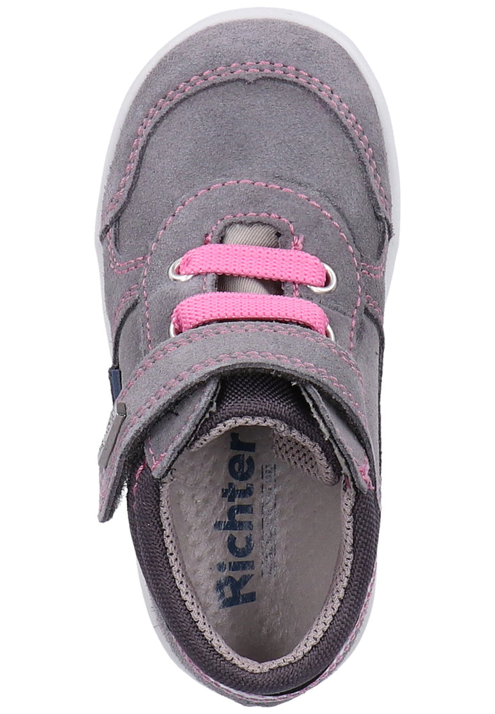 Richter Sneaker Veloursleder/Textil Grau
