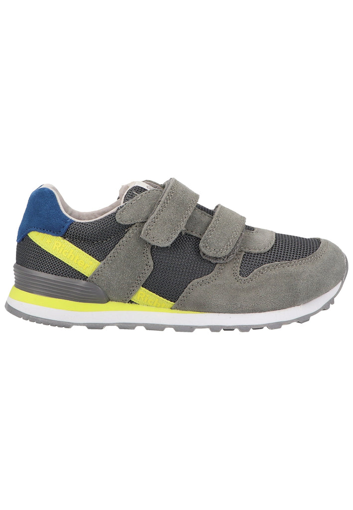 Richter Sneaker Veloursleder/Textil Grau/Blau