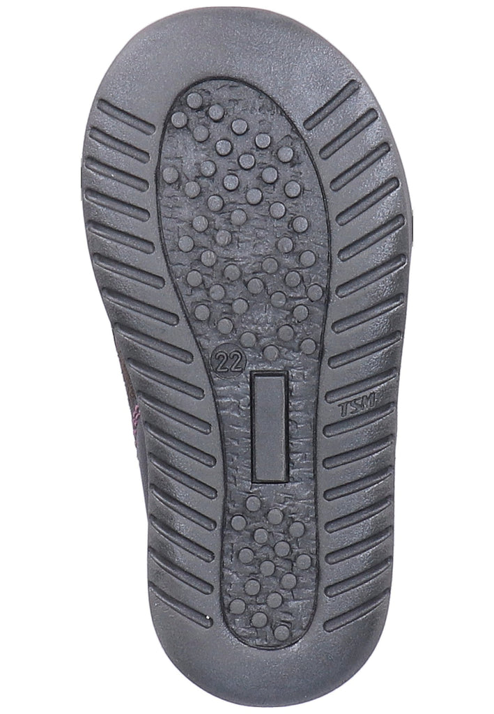 Richter Sneaker Veloursleder/Textil Grau Warmfutter