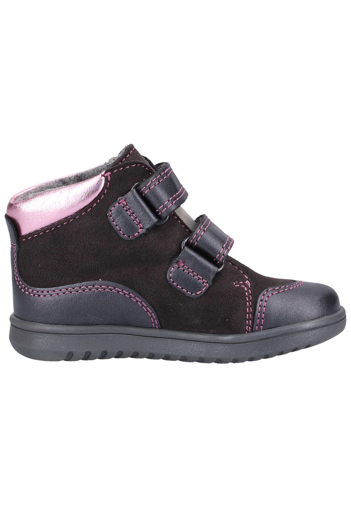 Richter Sneaker Veloursleder/Textil Grau Warmfutter