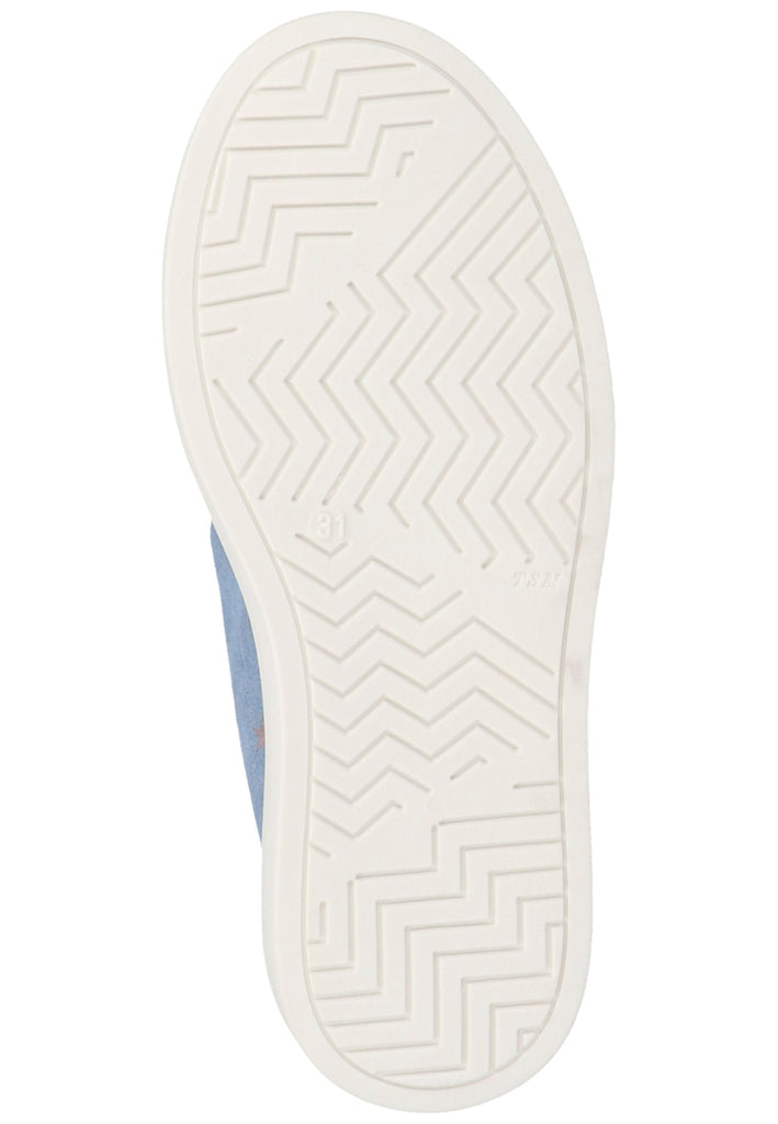 Richter Sneaker Veloursleder/Textil Hellblau/Silber