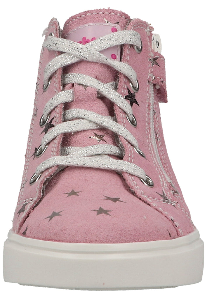 Richter Sneaker Veloursleder/Textil Rosa/Silber