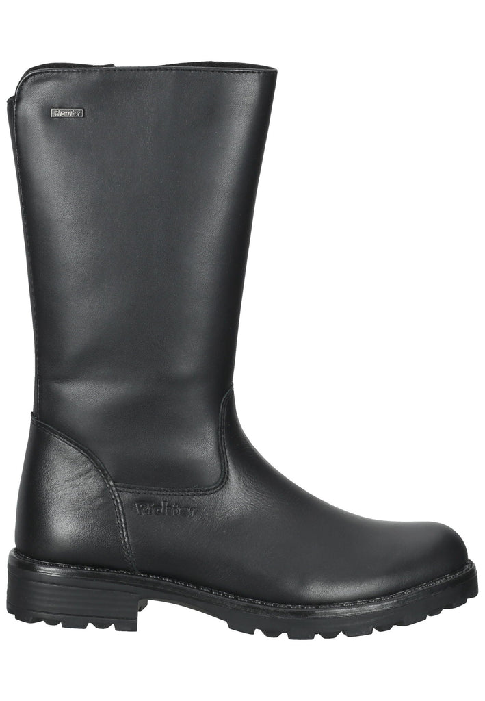 Richter Stiefel Glattleder Schwarz