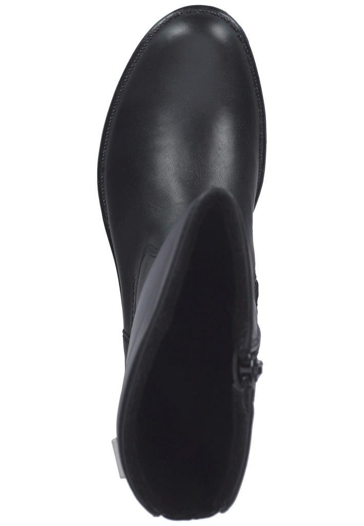 Richter Stiefel Glattleder Schwarz