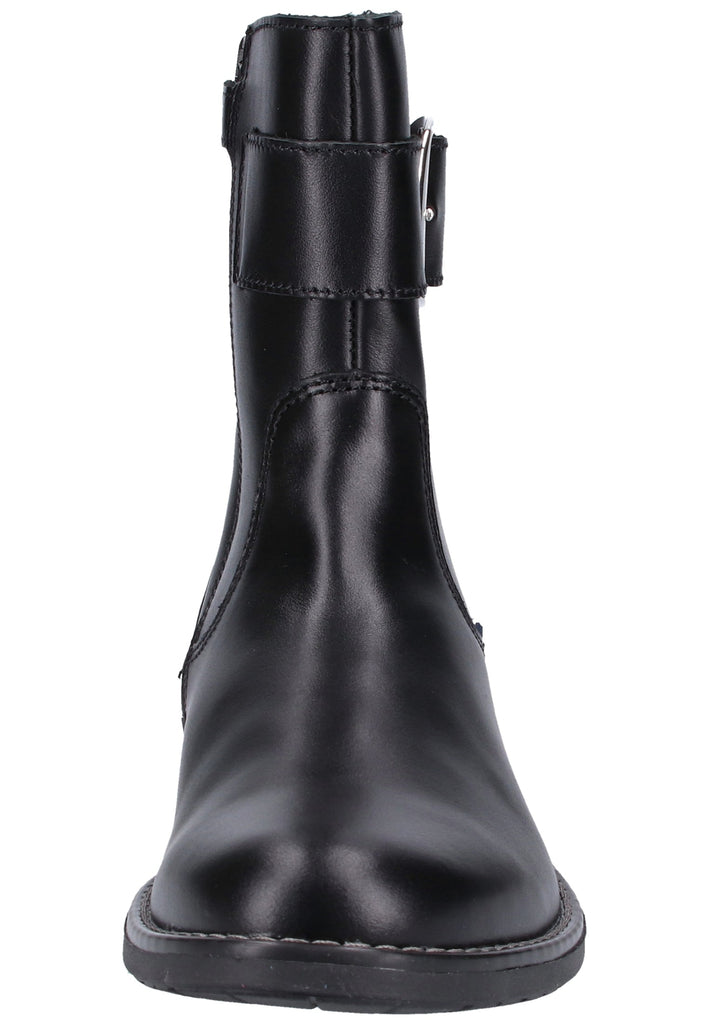 Richter Stiefel Glattleder Schwarz