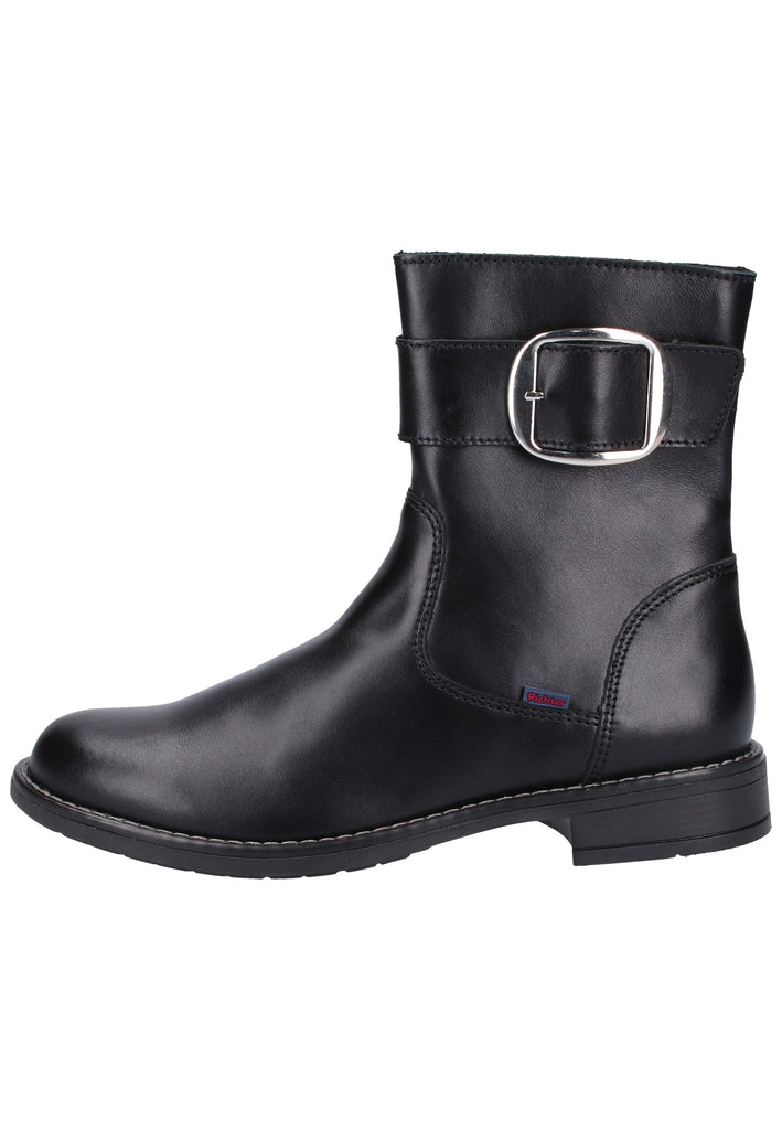 Richter Stiefel Glattleder Schwarz