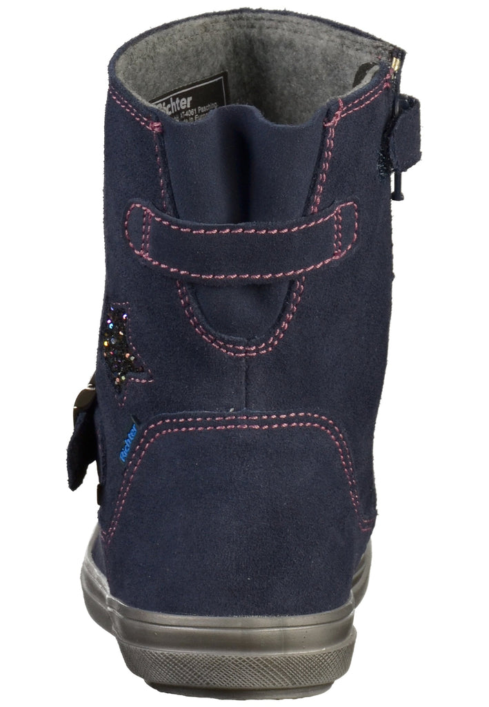 Richter Stiefel Leder Blau