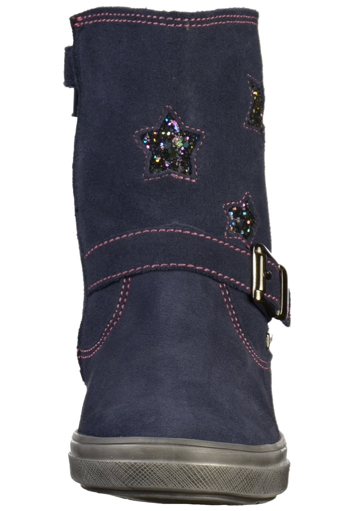 Richter Stiefel Leder Blau