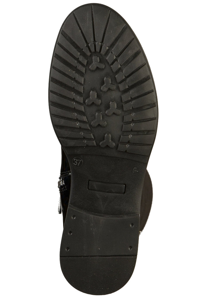 Richter Stiefel Leder Schwarz