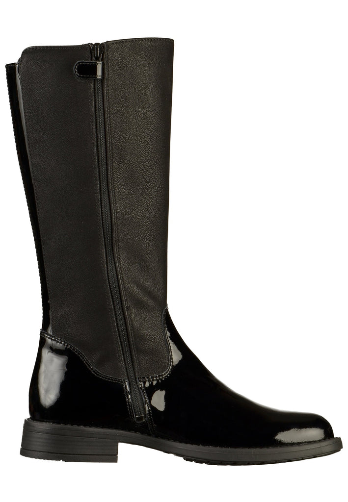 Richter Stiefel Leder Schwarz